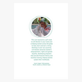 Help a Woman Establish Her Business
