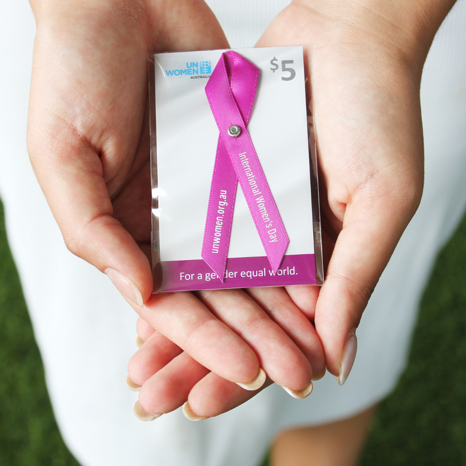 Iwd Ribbons Pack of 50 Purple IWD Ribbons – UN Women online store